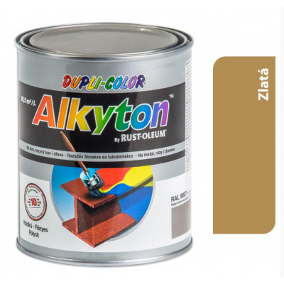 Alkyton Hladký zlatá 0,75L
