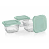 Banquet Sada plastových dóz CULINARIA 6,5x6,5x4cm, 0,1l, 3ks, nordic blue