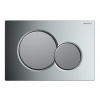 GEBERIT ovládacie tlačidlo SIGMA 01 chróm lesk/mat 115.770.KA.5