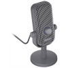 Endorfy Solum Voice S Alt Gray, Mikrofon, kondenzátorový, kardioidní, RGB podsvícení, USB-C, dotykové ztlumení, 3,5mm jack,šedá