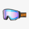 UVEX athletic CV black mat SL/blue-orang OS