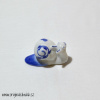 Cibulák slimák 6,5 cm originálny cibulák, cibuľový porcelán originálny cibulák Dubí