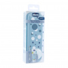 CHICCO Set zubná kefka a pasta v puzdre Always smiling - li Variant: CHICCO Set zubná kefka a pasta v puzdre Always smiling - light blue, 6m+