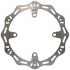 MTX PARTS MDHS05001 zadný brzdový kotúč (240x122x4mm) (4x10,5mm) SUZUKI RM-Z 250
