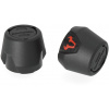SW MOTECH Slider set for rear axle Black. Ducati Multistrada V2 / V2 S (24-)
