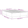 vidaXL Posteľ s pružinovým základom Krémová 140x200 cm z kordúru - Krémová - 259762-276394