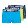 Henderson 3-PACK pánske bavlnené boxerky Henderson Jet 41929-MLC Multicolor, Veľkosť XXXL, Farba viacfarebná
