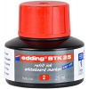 Edding BTK25 náhradná náplň do popisovačov 25 ml červená