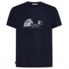 Icebreaker Merino Blend Core SS Tee Canoe Companions Men modrá M