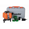 Křížový laser Nedo X-Liner 6 green - zelený paprsek