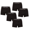 5PACK pánske boxerky Pietro Filipi čierne (5BCL002) 3XL