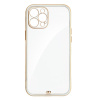 Silikónové Púzdro Forcell LUX - Apple iPhone 13 Pro White
