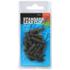 10ks - Záves na Bočné Olovo Giants Fishing Standard Lead Clip Green