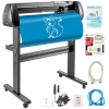 34 & quot; Vinyl Cutter Machine Základné Vinyl Plotter Cutter so stojacim plotterom nastaviteľná rýchlosť Force Sign Making