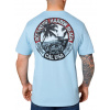 PitBull West Coast tričko pánske Oceanside light blue Veľkosť: L, Farba: modrá