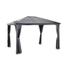 Záhradný altán – Verona 1014 (antracit)