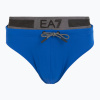 Pánske plavkové nohavičky EA7 Emporio Armani Logo Tape tyrkysové more