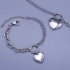 Srdce súprava retiazka s náramkom dámske