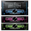 Autorádio JVC 2DIN autorádio s CD/USB/2xAUX/Multic