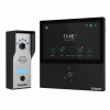 EVOLVEO DoorPhone AHD7, Sada domácího WiFi videotelefonu s ovládáním brány nebo dveří černý monitor DPAHD7-B