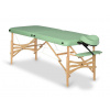 Skladací masážny stôl HABYS® Panda Farba: pistáciová (#22) - Vinyl Flex, Veľkosť a farba rámu: 180 x 60 cm - buk svetlý od 180*60 cm | od 12,5 kg | 6 farieb