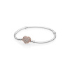 Náramok PANDORA Rose Pavé srdce 586292CZ-17