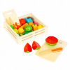 Eco Toys Drevené ovocie a zelenina 17ks