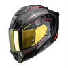 Integrální helma Scorpion Exo-1500 Carbon Air Mundi černá/červená/fluo žlutá XL