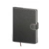 Diár Flip denný B6 12x16,5cm - šedo/šedý 2026