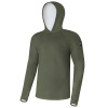 Giants Fishing Funkčné Tričko S Dlhým Rukávom UV50+ Hoodie Dark Green - XXL