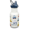 Detská nerezová fľaša Klean Kanteen Kid Classic Narrow 12oz (w/Kid Sippy Cap) - cars 355 ml uni