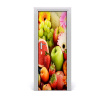 Fototapeta na dvere samolepiace ovocie i kvety 75x205