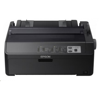 EPSON tiskárna jehličková LQ-590IIN, A3, 24 jehel, high speed draft 550 zn/s, 1+6 kopii, USB 2.0, Ethernet C11CF39402A0