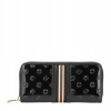 Peňaženka - Wittchen Wallet Prírodná kožená koža čierna 34-1-393-11-Womens (Malá originálna lakovaná dámska prémiová peňaženka)