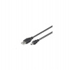 PremiumCord Kabel USB 2.0, A-B mini, 5pinů, 3m (ku2m3a)