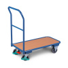 Plošinový vozík DENIOS classic-line z ocele, ErgoStop, 1000x600 mm, nosnosť 200 kg