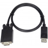 Kábel PremiumCord DisplayPort na VGA 2 m M/M