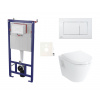 Swiss aqua technologies Cenově zvýhodněný závěsný WC set SAT do lehkých stěn / předstěnová montáž+ WC VitrA Integra SIKOSSINTBO20K