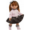 Llorens Llorens 53551 NICOLE - realistická bábika s mäkkým látkovým telom - 35 cm MA4-53551