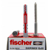 Fischer hmoždinka DUOPOWER 10x80 + nerezová skrutka 8x80 571 (10 ks)