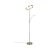 LED stojaca lampa TRIO 449510207 WILLIS 39 W + 5,5 W, 4600 lm + 550 lm, 2700-3200-4000 K matný nikel