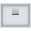 Franke Kubus 2 Fragranitový drez KNG 110-52, 56x46 cm, biela-ľad 125.0641.421