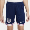 Nike England Home Shorts 2024 Juniors Blue 13 rokov