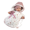Llorens 63650 NEW BORN - realistická bábika bábätko so zvukmi a mäkkým látkovým telom - 36 cm