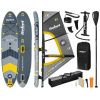 Paddleboard SUP REBEL ACTIVE RBA-4513 WINDSURFING 305x76x15 cm s plachtou