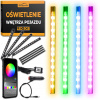 Osvetlenie interiéru vozidla Auto Gamma LED RGB sada 4 pásiky