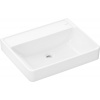 Hansgrohe Xanuia Q - Umývadlo na stenu 600x480 mm bez otvoru pre batériu a prepadu, biela 60242450