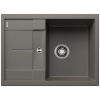 Blanco Metra 45 S Compact, silgranitový drez 680x500x190 mm, 1-komorový, sivá vulkán, BLA-527286