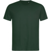 Stedman Tričko Crew Neck T Lux, krátký rukáv, unisex COT05700054003-bottle gree L Zelená lahvově