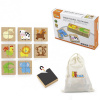 Viga Drevené magnetické puzzle zvieratká Viga 1,5+
